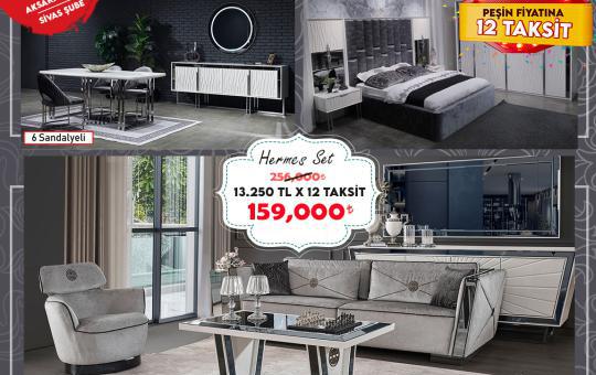 HERMES DÜĞÜN PAKETİ (PEŞİN.FİYATINA 12TAKSİT)